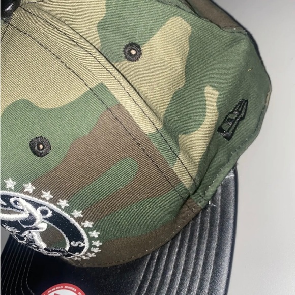 Chicago Bulls New Era 9FIFTY Camo Print Snapback Hat - Picture 3 of 10